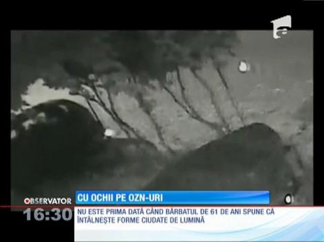 Un brăilean a filmat două OZN-uri. Vecinii sunt de altă părere