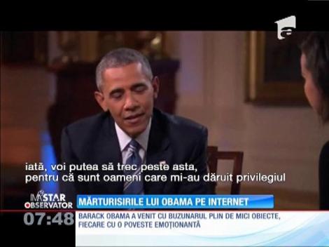 Obama, interviu cu trei "vedete ale internetului"