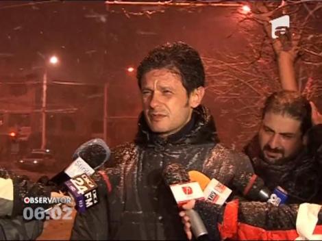 Zăpada şi viscolul s-au instalat în sudul ţării