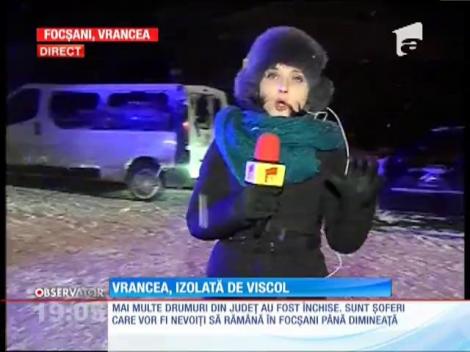 UPDATE! Viscolul a blocat jumătate de ţară! Autostrada Bucureşti - Constanţa şi 15 drumuri naţionale sunt închise