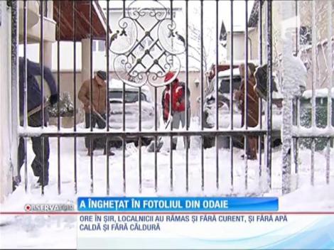 Mirabela Dauer a îngheţat în propria casă. Comuna Chiajna a rămas fără curent