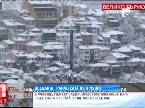 Bulgaria, paralizată de ninsori