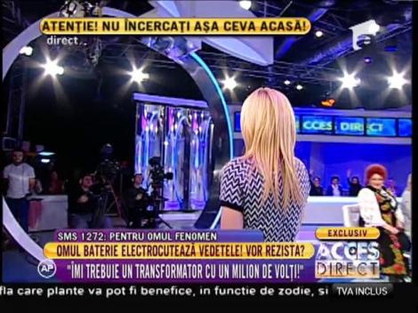 Biba Struia electrocutează vedetele