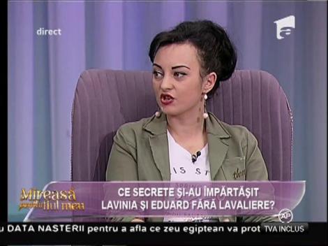 Scântei între Lavinia şi Eduard în urma intervenţiei fostei lui iubite!