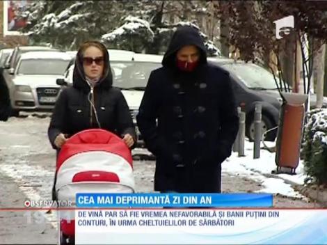 18 ianuarie, cea mai deprimantă zi din 2016