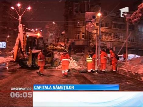 Drumarii din Capitală au avut o noapte albă