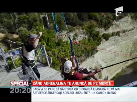 Special! Când adrenalina te aruncă de pe munte