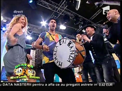 Răzvan Simion și Flavia Mihășan, show pe muzică lăutărească