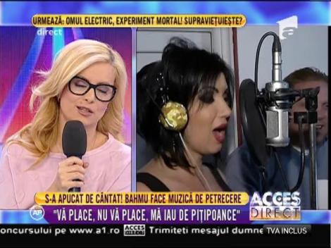 Bomba anului! Adriana Bahmuţeanu debutează ca solistă de muzică de petrecere