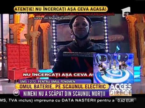 Biba Struja, experiment periculos la Un Show Păcătos