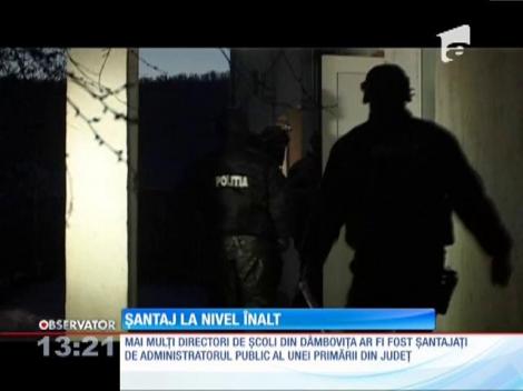 Percheziţii la Inspectoratul Şcolar Dâmboviţa şi la primăria comunei Vulcana Pandele