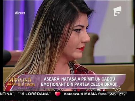 Natașa, emoționată până la lacrimi: ”Singurul meu punct sensibil este mami”