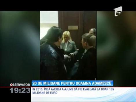 Soţia milionarului Dan Adamescu vrea 20 de milioane de euro, despăgubiri pentru problemele din mariaj
