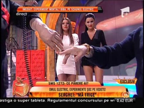 Omul electric, experimente şoc pe vedete!