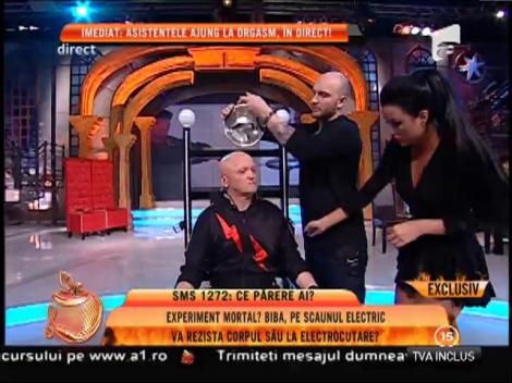 Experiment mortal! Electric Man, pe scaunul electric!