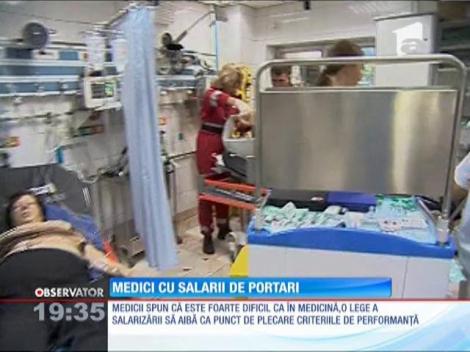 Majorări salariare pentru medici şi profesori. Dar din 2017