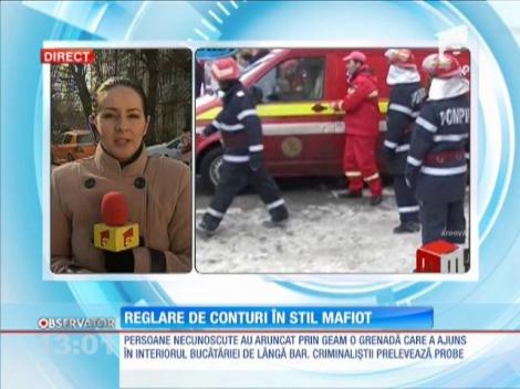 Maramureș, plai cu... mafioți.  O grenadă a aruncat un cafe - bar în aer, dar nimeni nu a sunat la 112!