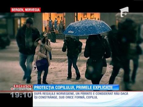 Protecţia Copilului din Norvegia, primele explicaţii
