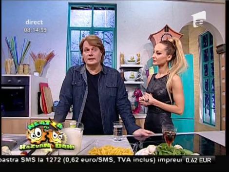 Reţetă simplă şi delicioasă! Paste cu brânzeturi