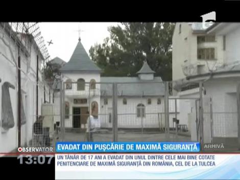 Un tânăr a evadat din unul dintre cele mai bine cotate penitenciare din România