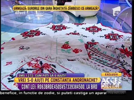 Mamaie Constanţa are o colecţie impresionantă de goblenuri