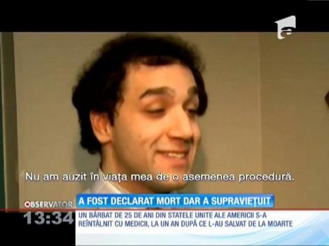 A fost declarat mort și în scurt timp... înviat! Povestea cutremurătoare a unui bărbat căruia i-a fost scos tot sângele din organism