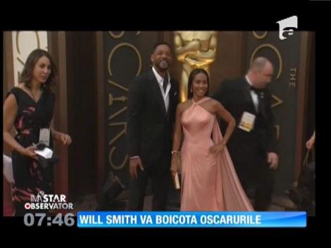 Will Smith va boicota gala Oscarurilor