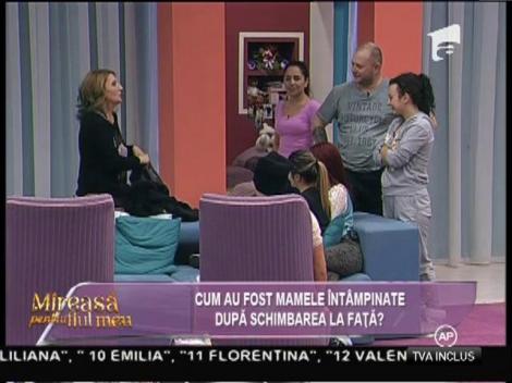 Mamele viitoarelor mirese după SCHIMBAREA LA FAŢĂ. Doamna Luiza și-a vopsit părul verde, ca Delia!