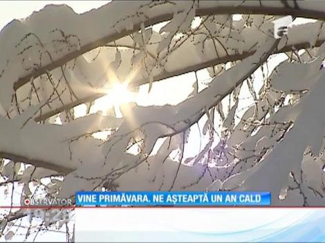 Ianuarie a venit cu ger, februarie vine cu primăvara