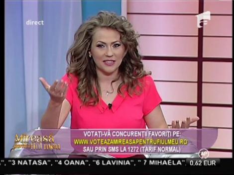 Mirela Boureanu Vaida: ”Ce frumoasă sunt, nici nu mă mai pot concentra la emisiune!”