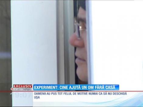 Experiment inedit făcut de echipa Observator! Cine ajută un om fără casă când îi este frig