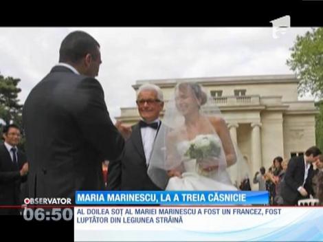 Maria Marinescu, la a treia căsnicie. S-a căsătorit cu preşedintele Comitetului Olimpic, Alin Petrache