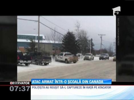 Atac armat într-un liceu din Canada