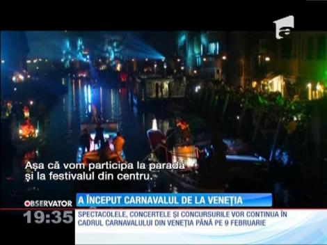 Carnavalul de la Veneţia, umbrit de măsurile de securitate! Mii de oameni ai legii vor fi pe străzi