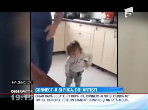 Connect-R și fiica, doi artiști. Iată dovada!