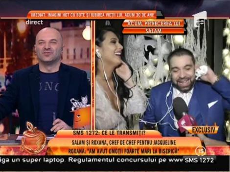 Florin Salam și Roxana, chef de chef pentru fiica lor Jacqueline Maria