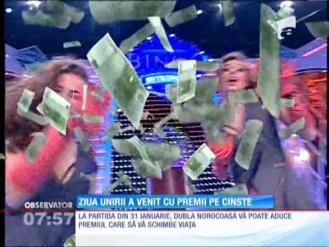 Ziua Unirii a venit cu premii pe cinste la Super Bingo Metropolis