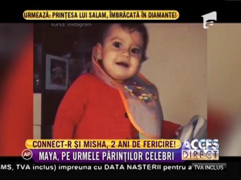 Este cea mai importantă zi din viața lui Connect-r! Fiica lui, Maya, a împlinit doi anișori!