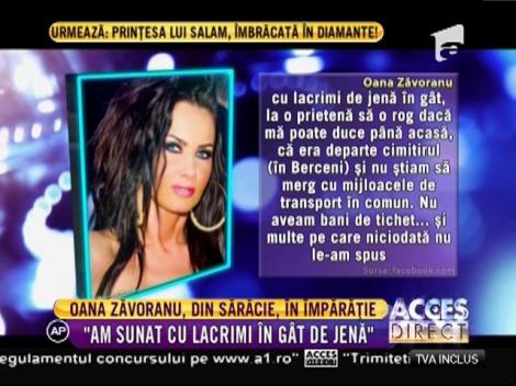 Înainte să moştenească averea colosală a mamei sale, Oana Zăvoranu a aflat ce înseamnă şi sărăcia! „Beam apă de la robinet...”