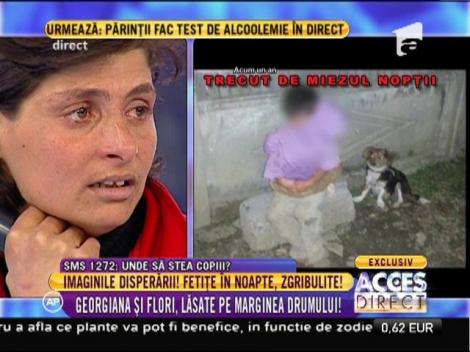 Drama surorilor din şopron! Georgiana şi Flori, lăsate pe marginea drumului