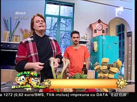 "Tagliatelle Carnaval" - o reţetă cu multe legume