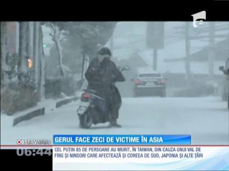 Gerul a făcut cel puţin 85 de victime în Asia