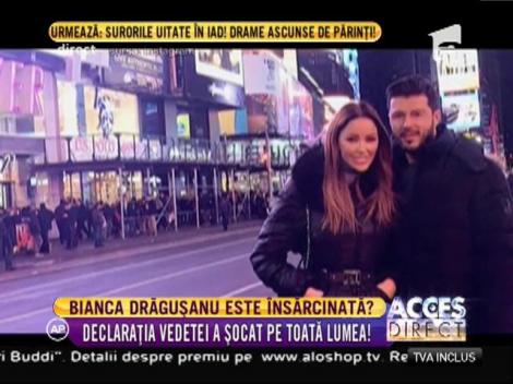 Bianca Drăguşanu a făcut un anunţ şoc: ar putea fi însărcinată