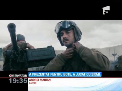 De la prezentări pentru Cătălin Botezatu, la filmări alături de Brad Pitt