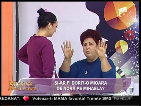 A băgat Mioara zâzanie între Mihaela şi Valentina? "Măi, Aurel, tu chiar o iubeşti pe fata asta?"