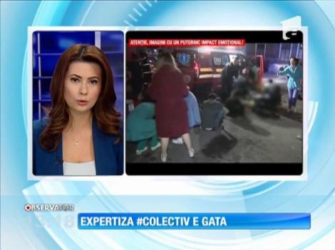 Expertiza în cazul incendiului din Clubul Colectiv a fost finalizată