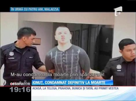 La 24 de ani, Ionuţ Gologan este condamnat la moarte! Curtea Federală de Justiţie din Malaezia a dictat pedeapsa capitală
