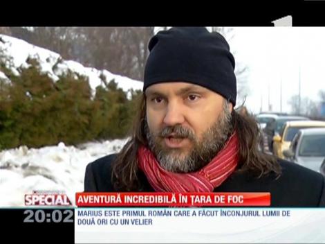 SPECIAL! Marius, primul român care a înconjurat lumea pe apă. De două ori