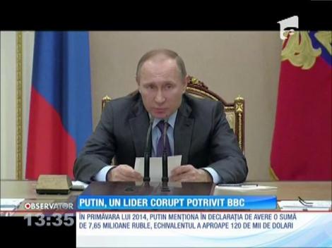 Vladimir Putin, un lider corupt potrivit unui purtător de cuvânt al Trezoreriei Statelor Unite