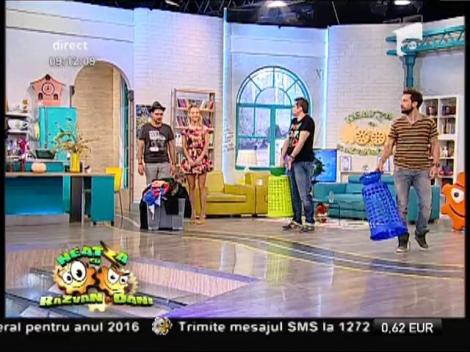 Un super concurs la Neatza! Cătălin Oprişan şi Dani Oţil în provocarea vieţii lor